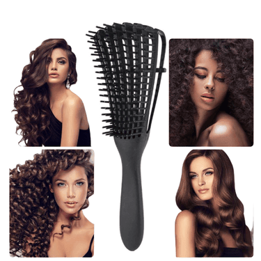 Ez Detangler Brush For Curly Hair